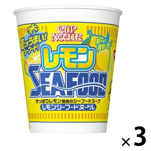(期間限定)カップヌードル　レモンシーフードヌードル 日清食品 1セット（1個×3）カップ麺 カップラーメン｜LOHACO by アスクル