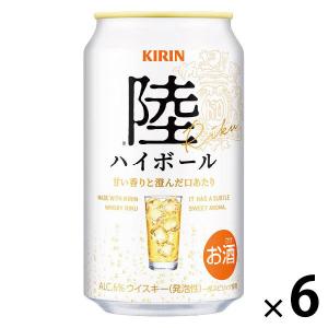 ハイボール ウイスキー キリン 陸ハイボール 缶 350ml 6本｜LOHACO by アスクル