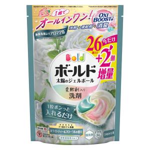 Bold ジェルボール 洗濯洗剤 4種セット計272個入り Bold ボールド 洗濯洗剤 ジェルボール 4in1 ホワイトムスク&フローラル