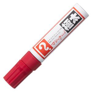 LOHACO - 油性ペン マジックインキ 極太 赤 5本 寺西化学工業 MGD-T2