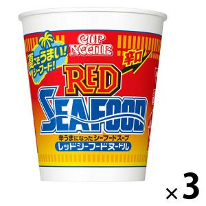(数量限定)カップヌードルレッドシーフードヌードル 日清食品 1セット（1個×3）カップ麺  カップラーメン 即席麺｜LOHACO by アスクル
