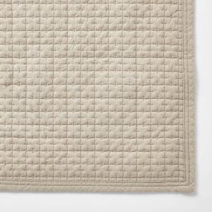 無印良品（MUJI） ラグ ラグマット 綿 手織りラグ 140×195cm