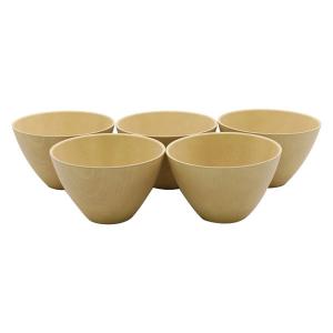 【アウトレット】お椀 食洗機対応 電子レンジ対応 木目マルチボウル ナチュラル 1箱（5個入） 樹脂製 食洗器対応 食器