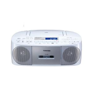 東芝 CDラジオカセットレコーダー TY-CDS7（S） シルバー 1台