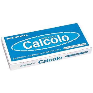 nippo　ニッポー標準タイムカード　100枚入りケース　カルコロ専用｜LOHACO by アスクル