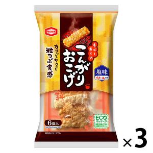 亀田製菓 こんがりおこげ 100g 3袋