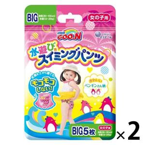 【アウトレット】グーン スイミングパンツ BIGサイズ 5枚 女の子　　1セット（10枚：5枚×2）　　　