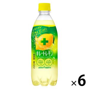 ポッカサッポロ キレートレモンＷレモン 500ml 1セット（6本）｜LOHACO by アスクル