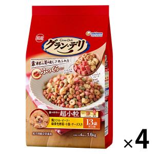 グラン・デリ ふっくら仕立て 食べやすい超小粒 13歳以上用 ( 1.6kg*3