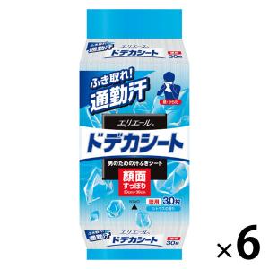 エリエール for MEN フェイスシート ドデカシート シトラスの香り 徳用 30枚入 6個 大王製紙｜LOHACO by ASKUL