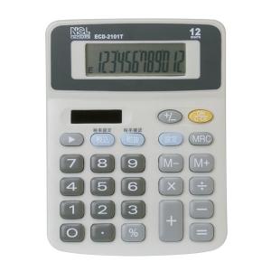 ナカバヤシ 電卓デスクトップタイプスタンダードS ECD-2101T 1個｜LOHACO by アスクル
