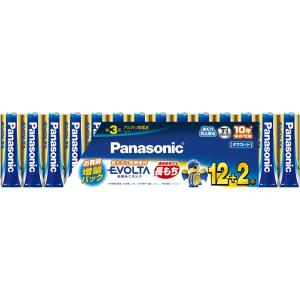 パナソニック 乾電池エボルタ増量パック単3・12個+2個 LR6EJSP/14S