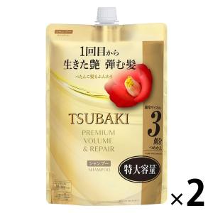 TSUBAKI（ツバキ） プレミアムボリューム＆リペア シャンプー 詰め替え用 1000ml 2個 ファイントゥデイ｜LOHACO by ASKUL