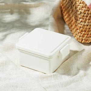 【セール】 弁当箱 フタが保冷剤になるランチボックス 220ml ホワイト 1段 ロハコ(LOHACO) オリジナル