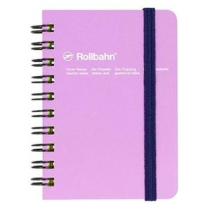 ロルバーン ポケット付メモ ミニ 5mm方眼 ライトパープル 紫 リングノート デルフォニックス（Rollbahn）の商品画像