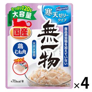 無一物 舌福 鶏むね肉 猫用 ( 4本入×12セット(1本14g) )/ : 爽快