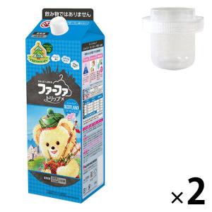 計量カップ付セット【牛乳パック型詰替】ファーファ トリップ スコットランド 詰替 1500ml 1セット（2個入） 柔軟剤 NSファーファ・ジャパン