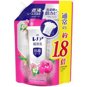 レノア超消臭 デオドランドビーズ リフレッシュフローラル 詰め替え 特大 760ml 1個 抗菌 P＆G