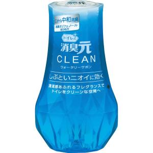 トイレの消臭元 CLEAN トイレ用 ウォータリーサボン 消臭剤 400ml 小林製薬