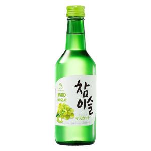 眞露（ジンロ） チャミスル　マスカット  JINRO　360ml　5本　韓国焼酎