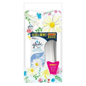 【数量限定】【お試し品】グレード 消臭センサー＆スプレー リフレッシュスプリング 芳香剤 本体 モバイルポーチ付き ジョンソン