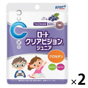 ロート製薬 ロートクリアビジョンジュニア 60粒（約30日分） 2袋 サプリメント