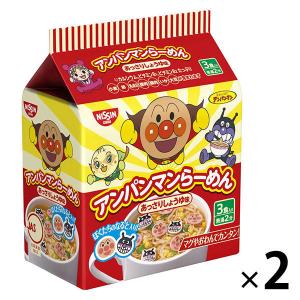 日清食品 アンパンマンらーめん あっさりしょうゆ味（3食入） 2個