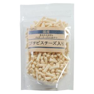 【ワゴンセール】プチビス チェダーチーズ入 国産 100g ドッグフード 犬 おやつ