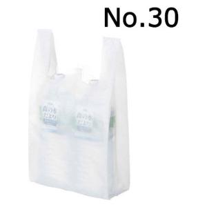 アスクル限定販売　国産レジ袋　乳白　30号　1セット（300枚：100枚入×3袋）　福助工業  オリジナル｜LOHACO by アスクル