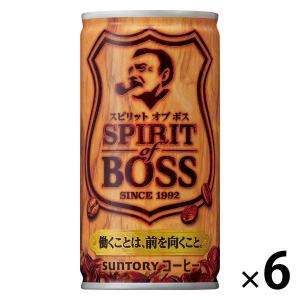 サントリー スピリットオブボス 185g 1セット（6缶）