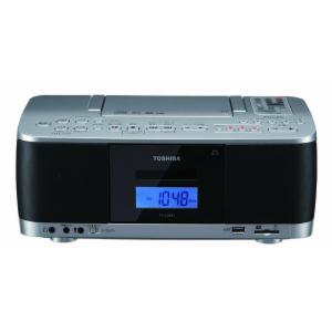 東芝 CDラジオカセットレコーダー TY-CDX91（S） シルバー SD/USB/ワイドFM対応｜LOHACO by ASKUL