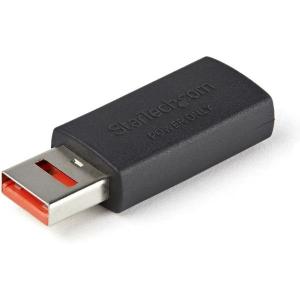 USBデータブロッカーアダプタ／USB-A オスメス　USBSCHAAMF　1個　StarTech.com｜LOHACO by アスクル