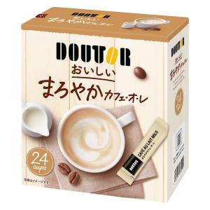DOUTOR まろやかカフェオレ インスタントスティック 24本 【箱なし 袋