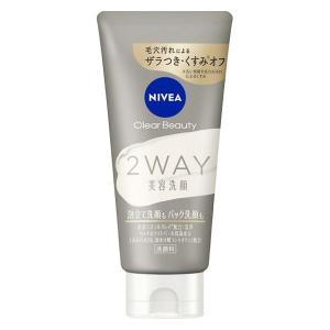 Biore 洗顔 ソープ ニベア2WAY美容洗顔 120g 花王 : ドラッグ