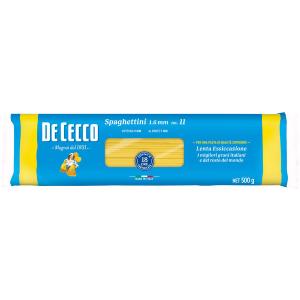 ディチェコ No.11 スパゲッティーニ 1.6mm 500g ゆで時間9分 1個 日清製粉ウェルナ パスタ｜LOHACO by アスクル