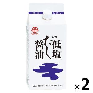 低塩だし醤油 200ml 1セット（1個×2） 鎌田醤油｜LOHACO by ASKUL