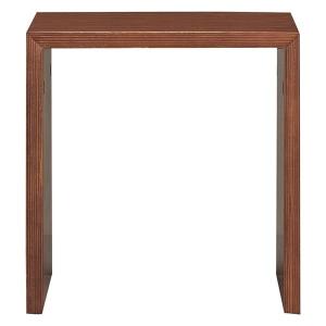 無印良品 コの字の家具 積層合板 ウォールナット材 幅35cm 幅35×奥行30×高さ35cm 良品計画｜LOHACO by アスクル