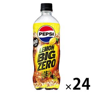 SUNTORY（サントリー） ペプシ BIG (生) ゼロ PET 600ml 24本 【1