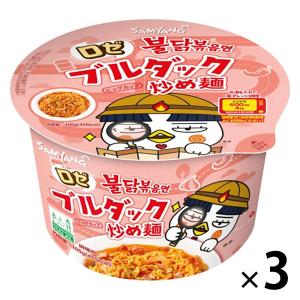 三養ジャパン　ロゼブルダック炒め麺BIG　1セット（3個）｜LOHACO by アスクル