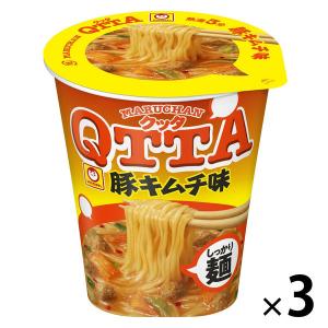 東洋水産 マルちゃん MARUCHAN QTTA（クッタ） 豚キムチ味 1セット（3個）｜LOHACO by ASKUL