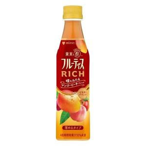 【セール】フルーティスRICH マンゴーピーチ350ml 1本 ミツカン 希釈用 りんご酢ドリンク リンゴ酢ドリンク 飲む酢 お酢｜LOHACO by ASKUL