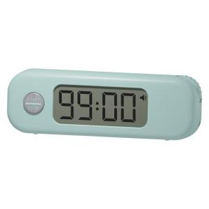 【アウトレット】ソニック スティックル タイマー ダイヤル式 ライトブルー 持ち運びしやすい勉強用 SP-8327-LB 1個｜LOHACO by アスクル