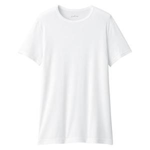 【メンズ】無印良品 紳士 さらっと綿 クルーネック半袖Tシャツ 紳士L 白 良品計画｜LOHACO by ASKUL