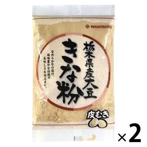 栃木県産大豆きな粉 皮むき 100g 1セット（1個×2）波里｜LOHACO by アスクル