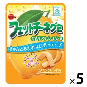 フェットチーネグミ イタリアンレモン味 5袋 ブルボン グミ｜LOHACO by ASKUL