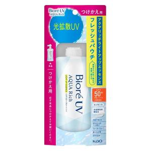 【先行発売】ビオレ UV アクアリッチ ライトアップ エッセンス フレッシュパウチ つけかえ用 120g 花王