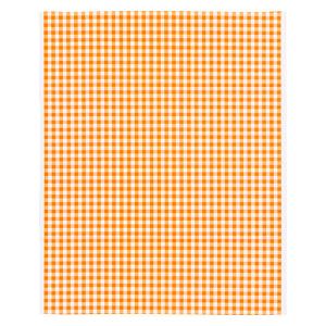 【アウトレット】日幼 カラービニパック チェック橙 1袋（20枚）