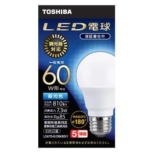 TOSHIBA（東芝） LDA7D-G／60V1 LED電球 全方向 昼光色 60W形相当