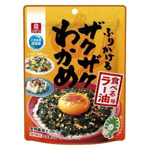 理研ビタミン ふりかけるザクザクわかめ 食べるラー油味 50g 1個 ふりかけ｜LOHACO by ASKUL