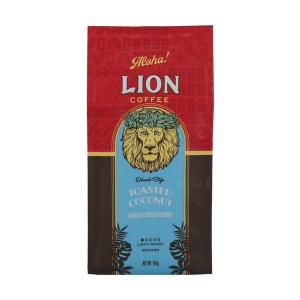 LION COFFEE（ライオンコーヒー） バニラマカダミア 140g 挽いた粉